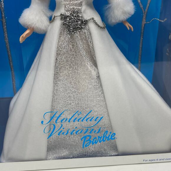 2003 Holiday Visions Barbie – Winter Fantasy Special Edition Blonde – NIB NRFB - Picture 16 of 16